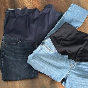 Ingrid & Isabel Maternity Jeans 2 pairs - Skinny - Dark and Light Wash